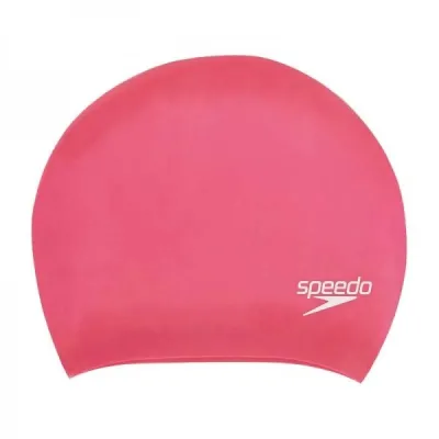 Шапочка для плавания Speedo LONG HAIR CAP AU Pink  (8-06168A064) (5053744315010) - Robinzon.ua