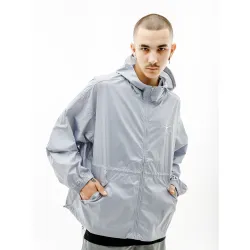 Мужская Куртка Nike M NSW AIR WOVEN JACKET  Серый XL (7dDX0140-012 XL) - Robinzon.ua