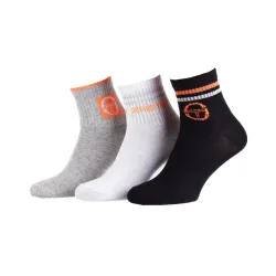Шкарпетки Sergio Tacchini 3-pack 36-41 black/gray/white 13890462-2 - Robinzon.ua