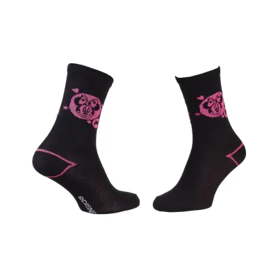 Носки Disney Minnie Head Of Minnie In Circle 1-pack 35-41 black/pink 13843651-5 - Robinzon.ua