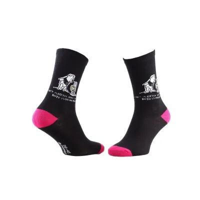 Носки Disney Winnie L Ourson Winnie  Porcinet 1-pack 36-41 black 13896420-5 - Robinzon.ua