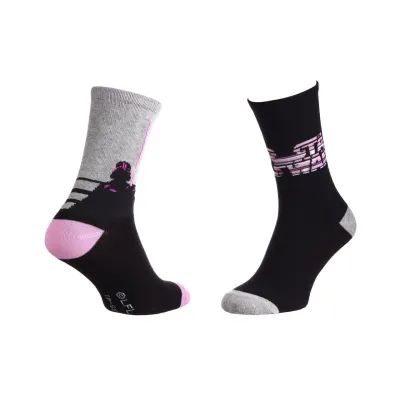 Носки Star Wars Star Wars Star Wars 2P 1-pack 35-41 black 13896920-2 - Robinzon.ua