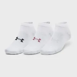 Шкарпетки UA Essential Low Cut 3pk Білий Уні M (1382958-100 M) - Robinzon.ua
