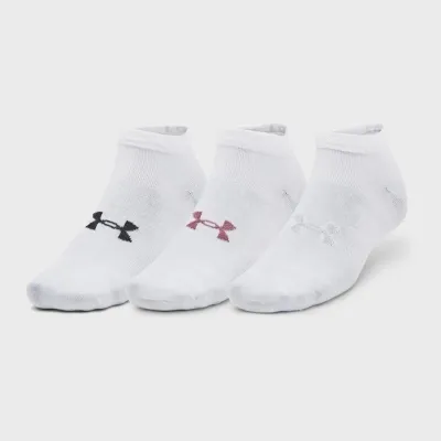 Шкарпетки UA Essential Low Cut 3pk Білий Уні M (1382958-100 M) - Robinzon.ua