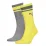 Носки Puma Unisex Crew Regular Stripe 2-pack gray/yellow — 261058001-003 39-42 - Robinzon.ua