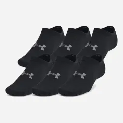 Носки UA Essential No Show 6pk Черный Уни M (1382611-001 M) - Robinzon.ua