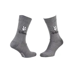 Шкарпетки Disney Mickey Logo Disney And Main Mickey 1-pack 43-46 light gray 93154962-1 Шкарпетки Disney Mickey Logo Disney And Main Mickey 1-pack 43-46 light gray 93154962-1 - Robinzon.ua