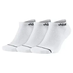 Чоловічі Шкарпетки JORDAN U J ED CUSH POLY NS 3PR 144 (3 пари) Білий 38-42 (DX9656-100 38-42) - Robinzon.ua