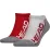 Шкарпетки Head Performance Sneaker Unisex 2-pack 39-42 gray/red 791018001-070 - Robinzon.ua