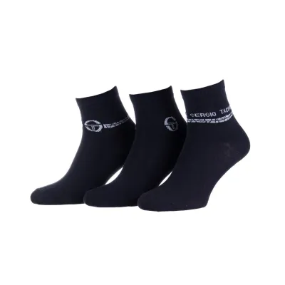 Шкарпетки Sergio Tacchini 3-pack 36-41 black 13513006-1 - Robinzon.ua