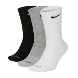 Чоловічі Шкарпетки Jordan U NK EVERYDAY PLUS CUSH CREW білий, чорний, сірий Чол 38-42 SX6888-964 38-42 - Robinzon.ua