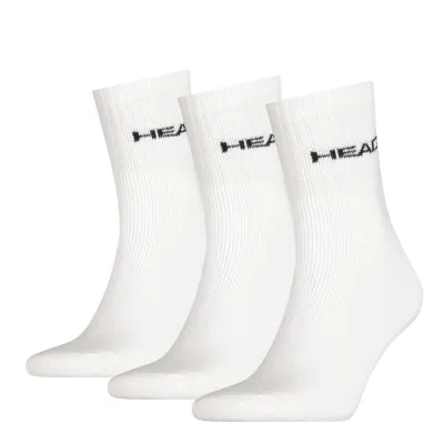 Носки Head Short Crew Unisex 3-pack 35-38 white 771026001-300 - Robinzon.ua