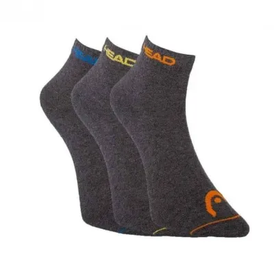 Шкарпетки Head SNEAKER 3PPK UNISEX темно-сірий 39-42 (761010001-002 39-42) - Robinzon.ua