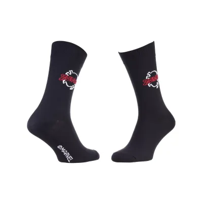 Носки Marvel Spider-Man Spiderman Logo 1-pack 39-42 black 93152362-4 - Robinzon.ua