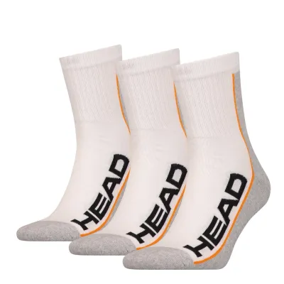 Носки Head Performance Short Crew 3-pack 35-38 white/gray 781010001-062 - Robinzon.ua