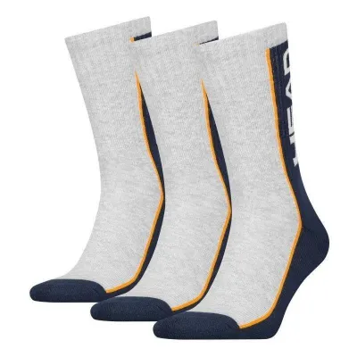 Шкарпетки Head Performance Crew 3-pack 35-38 gray/blue 781011001-870 - Robinzon.ua