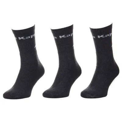 Носки Kappa Socks Logo Saboya 3-pack 43-46 black 304MT00-906 - Robinzon.ua