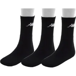Шкарпетки Kappa Trisper Tennis Sock 3-pack 35-38 black 303WIG0-902 - Robinzon.ua