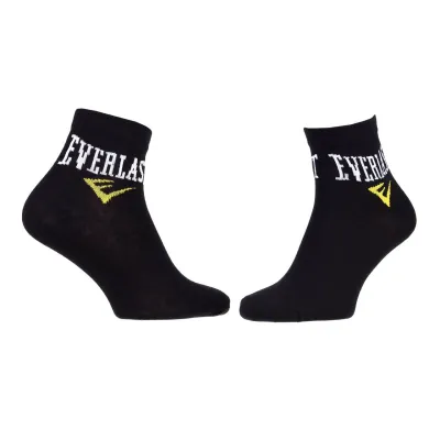Шкарпетки Everlast Quarter Socks 3-pack 35-40 black 179013 - Robinzon.ua