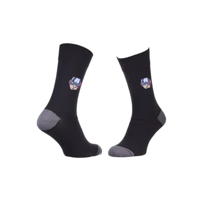 Носки Marvel Captain America 1-pack 39-42 black 93152262-5 - Robinzon.ua