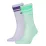 Носки Puma Unisex Crew Regular Stripe 2-pack light purple/light green — 261058001-004 - Robinzon.ua