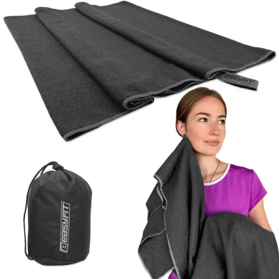 Полотенце из микрофибры 140х60 см EasyFit EagleWing в сумочке - Robinzon.ua