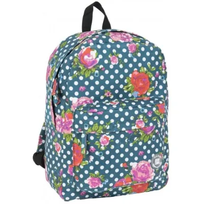 Легкий женский рюкзак в горошек с цветами 13L Paso 17-780D - Robinzon.ua