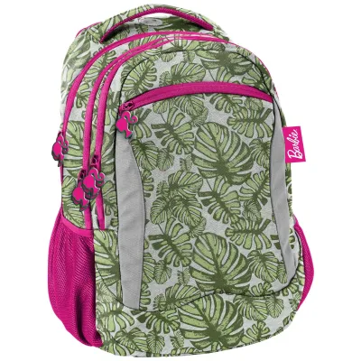 Міський рюкзак Paso Barbie Tropical Leaves на 25л - Robinzon.ua