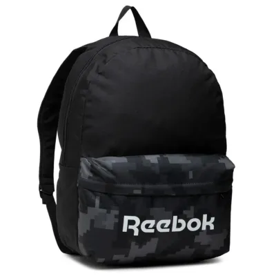 Спортивный рюкзак 24L Reebok Act Core черный с серым - Robinzon.ua