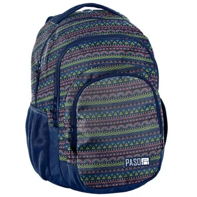 Рюкзак молодіжний PASO 18-2706PC різнокольоровий - Robinzon.ua
