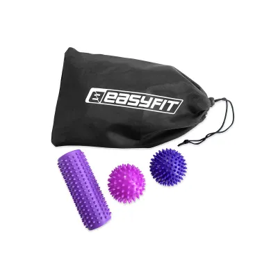 Набор для массажа и МФР EasyFit PVC Set-2 в сумочке - Robinzon.ua