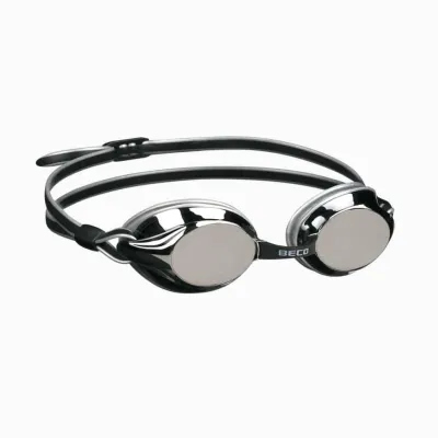Окуляри для плавання BECO Boston Mirror Чорний Сірий (4013368099339) - Robinzon.ua