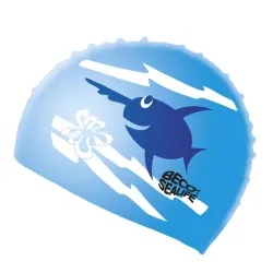 Дитяча шапочка для плавання BECO Блакитний - Robinzon.ua