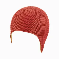 Жіноча шапочка для плавання BECO Червоний (4013368730058) - Robinzon.ua