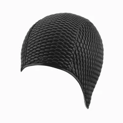 Жіноча шапочка для плавання BECO Чорний (4013368730003) - Robinzon.ua