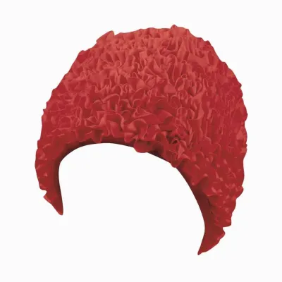 Женская шапочка для плавания BECO Красный (4013368761151) - Robinzon.ua