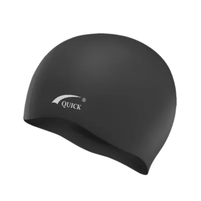 Шапочка для плавания Quick черная SC-Ч - Robinzon.ua