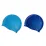 Комплект шапочек для плавания Aqua 2 штуки голубая и синияя MS 0814_BB - Robinzon.ua