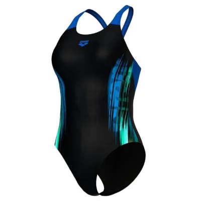 Купальник закритий для женщин Arena BREATH SWIMSUIT V BACK LB темно-синий 36 008330-580 36 - Robinzon.ua