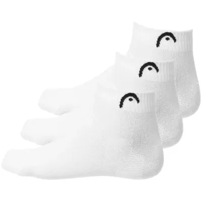 Чоловічі Шкарпетки Head ALL SPORTS TRAINING QUARTER 3P білий Чол 43-46 701229017-002 43-46 - Robinzon.ua