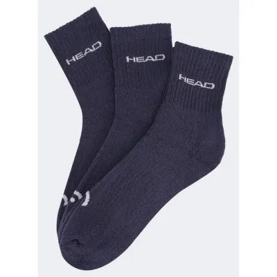 Мужские Носки Head ELEMENTS ALL SPORTS SHORT CREW 3P темно-синий Муж 43-46 701229009-003 43-46 - Robinzon.ua