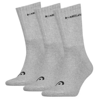 Чоловічі Шкарпетки Head ELEMENTS ALL SPORTS CREW 3P сірий Чол 43-46 701229008-004  43-46 - Robinzon.ua