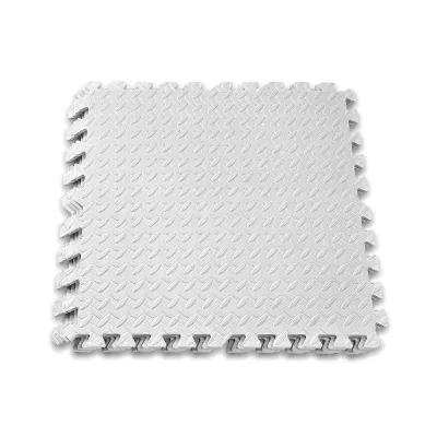 Татами мат EasyFit SwallowTail (60х60 см) пазл ласточкин хвост белый - Robinzon.ua