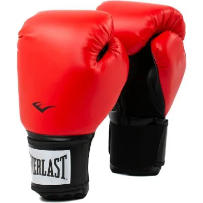 Боксерские перчатки  Everlast PROSTYLE 2 BOXING GLOVE красный Уни 8 унций P00003082 - Robinzon.ua