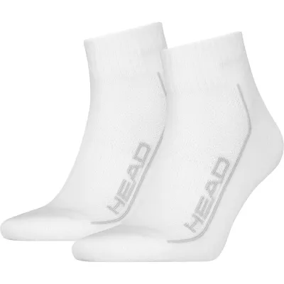 Шкарпетки Head all sports performance quarter 2 pairs Білий 35-38 (701229022-002 35-38) - Robinzon.ua