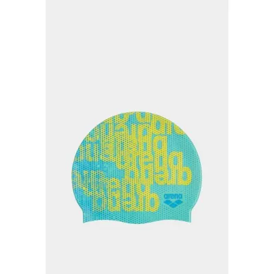 Шапка для плавания Arena PRINT JR голубой, желтый Дет OFSM 94171-242 - Robinzon.ua