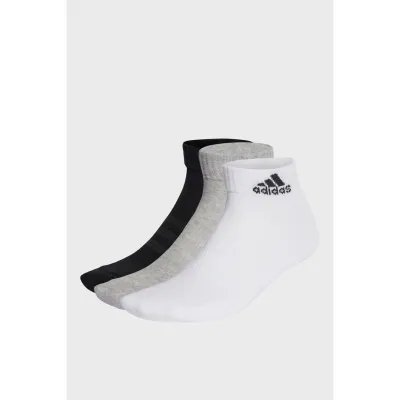 Шкарпетки Adidas C SPW ANK 3P Чорний Білий Сірий 37-39 (IC1281 37-39) - Robinzon.ua