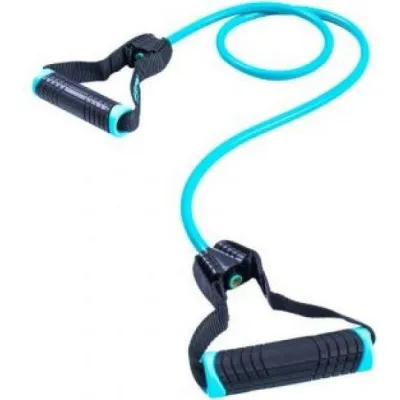 Еспандер трубчастий LivePro TONING TUBE PRO чорний, блакитний 7х11х1200мм LP8405-M - Robinzon.ua