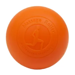 Массажный мячик EasyFit каучук 6.5 см оранжевый - Robinzon.ua