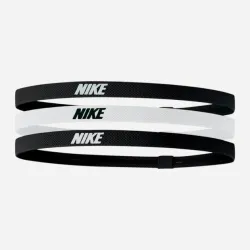 Пов'язка на голову Nike Headbands 2.0 3PK чорний, білий Уні One Size N.100.4529.036.OS - Robinzon.ua